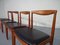 Vintage Teak Vamo PV Dining Chairs by Arne Vodder for Vamo Sonderborg, Set of 4 4