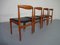 Chaises de Salon Vamo PV Vintage en Teck par Arne Vodder pour Vamo Sonderborg, Set de 4 8
