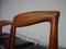 Vintage Teak Vamo PV Dining Chairs by Arne Vodder for Vamo Sonderborg, Set of 4, Image 12