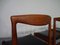 Vintage Teak Vamo PV Dining Chairs by Arne Vodder for Vamo Sonderborg, Set of 4, Image 13