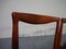 Vintage Teak Vamo PV Dining Chairs by Arne Vodder for Vamo Sonderborg, Set of 4, Image 17