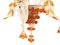 Murano Glass Chandelier and Sconces, 1950s, Set of 3, Image 6