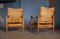 Safari Chairs by Kaare Klint for Rud Rasmussen, 1960s, Set of 2 5