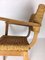 Oak & Rope Armchair by Adrien Audoux & Frida Minet, 1950s 6