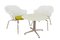 Vintage La Fonda Opaline Glass Coffee or Side Table by Charles & Ray Eames for Vitra 5