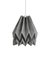 Alpine Grey Origami Lamp by Orikomi 1