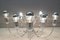 Vintage Chrome Wall or Ceiling Lamps by Cossack Leuchten, 1970s, Set of 2 9