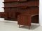 Mueble de salón modular de palisandro de Poul Cadovius para Cado, años 50, Imagen 5