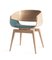 Sedia 4th Armchair con seduta morbida blu di Almost, Immagine 2