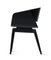 Black 4th Armchair with Soft Black Seat by Almost 4