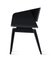 Sedia 4th Armchair nera con seduta morbida di Almost, Immagine 4