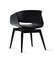 Black 4th Armchair with Soft Black Seat by Almost 3