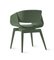 Sedia 4th Armchair verde con seduta morbida di Almost, Immagine 3