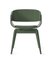 Butaca 4th en verde con asiento acolchado en verde de Almost, Imagen 1