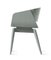 Grey 4th Armchair with Soft Grey Seat by Almost 4