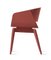 Red 4th Armchair with Soft Red Seat by Almost 4
