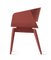 Sedia 4th Armchair rossa con seduta morbida di Almost, Immagine 4