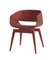 Fauteuil 4th Armchair Rouge avec Assise Souple de Couleur Rouge par Almost 2