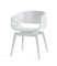 White 4th Armchair with Soft White Seat by Almost 2