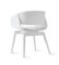 White 4th Armchair with Soft White Seat by Almost 3
