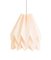 PLUS Plain Pastel Pink Origami Lamp by Orikomi 1