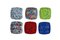 Plates by Keith Haring for Tognana, 1990s, Set of 6, Image 1