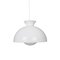 Vintage Pendant Lamp in Acrylic Glass and Glass by Castiglioni 9