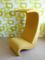 Vintage Amoebe Highback Stuhl von Verner Panton für Vitra 2