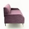 Italienische lila Samt Schlafcouch, 1960er 6