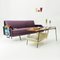 Italian Purple Velvet Sofa Bed, 1960s, Image 12