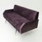 Italian Purple Velvet Sofa Bed, 1960s, Image 5