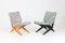 FB18 Scissor Chairs by Jan Van Grunsven for Pastoe, 1959, Set of 2 3