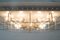 Lampada da soffitto grande in vetro satinato di Doria, anni '60, Immagine 3