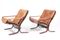 Siesta Leather Lounge Chair by Ingmar Relling for Westnofa, 1960s 3