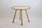 Birch Side Table with Laminated Top, 1940s, Image 1