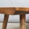 Tavolino da caffè o panca vintage industriale in quercia, anni '30, Immagine 8