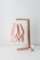 Lámpara de mesa en rosa pastel de Orikomi, Imagen 2