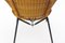 Italian Mid-Century Modern Woven Rattan Chair, 1950s 4