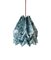 Lampe Origami Tournesol Bleue par Orikomi 1