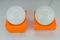 Ceramic Ceiling or Wall Lamps, 1970s, Set of 2, Image 4