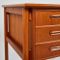 Danish Teak Desk with Lockable Cabinet, 1960s 7