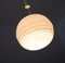 Lampe à Suspension Ballon Mid-Century Blanche par Aloys Gangkofner pour Erco 5