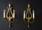 Neoclassical Wall Sconces from Maison Charles, 1950s, Set of 2 2