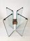 Vintage Glass and Brass Dining Table by Peter Ghyczy 8