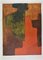 Torane Using Paper Serge Poliakoff, Composition Orange and Verte, 1964, Lithograph for ...