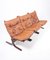 Siesta Leather Lounge Chair by Ingmar Relling for Westnofa, 1960s, Image 8