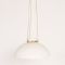Opaline Glass Pendant Lamp by Alf Svensson for Bergboms, 1950s 1