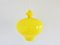 Yellow Glass Pendant Lamp by Hans Agne Jakobsson for Markaryd, 1960s, Image 1