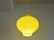 Yellow Glass Pendant Lamp by Hans Agne Jakobsson for Markaryd, 1960s, Image 7