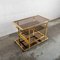 Vintage Gilded Serving Trolley from Fedam 4